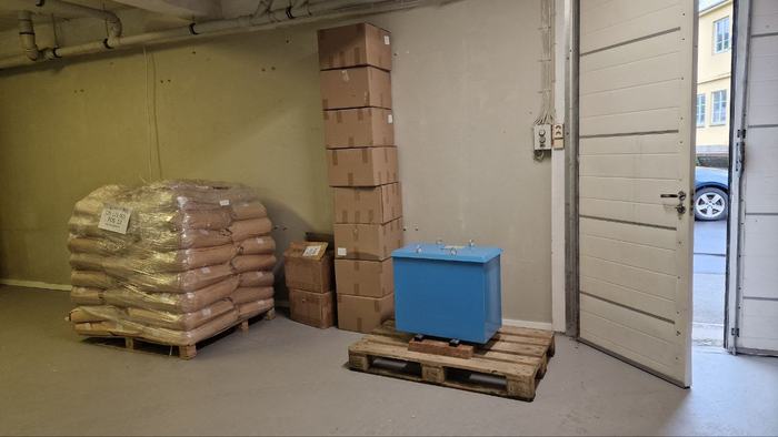 Raw materials and build-up