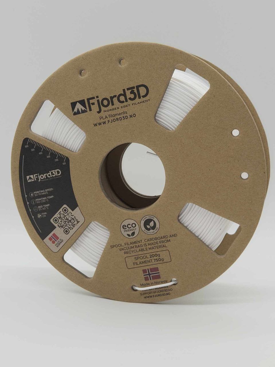 Fjord3D filament emballasje